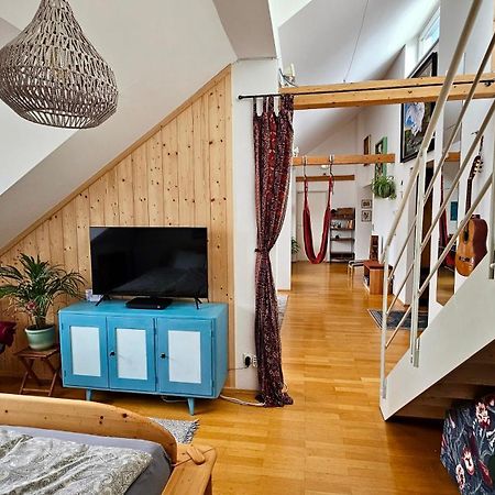 Stadtoase Mit Traumhaftem Ausblick Linz Exterior foto